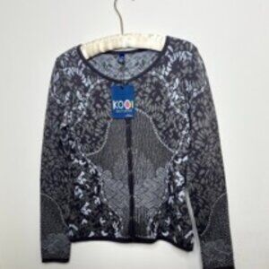 NWT Kooi Knitwear Cardigan Sweater